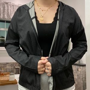 CHAMPION black windbreaker